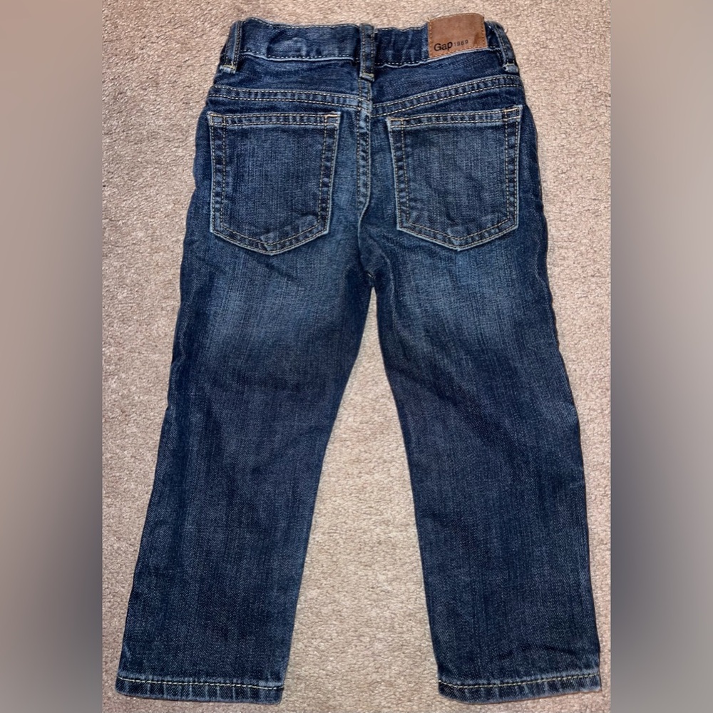 Baby Gap Skinny Jeans, Boys, Blue, 2 years - Picture 4 of 6